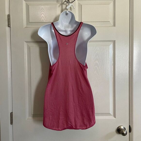 Lululemon Size 8 What The Sport Singlet Tank Top Magenta - Picture 5 of 6